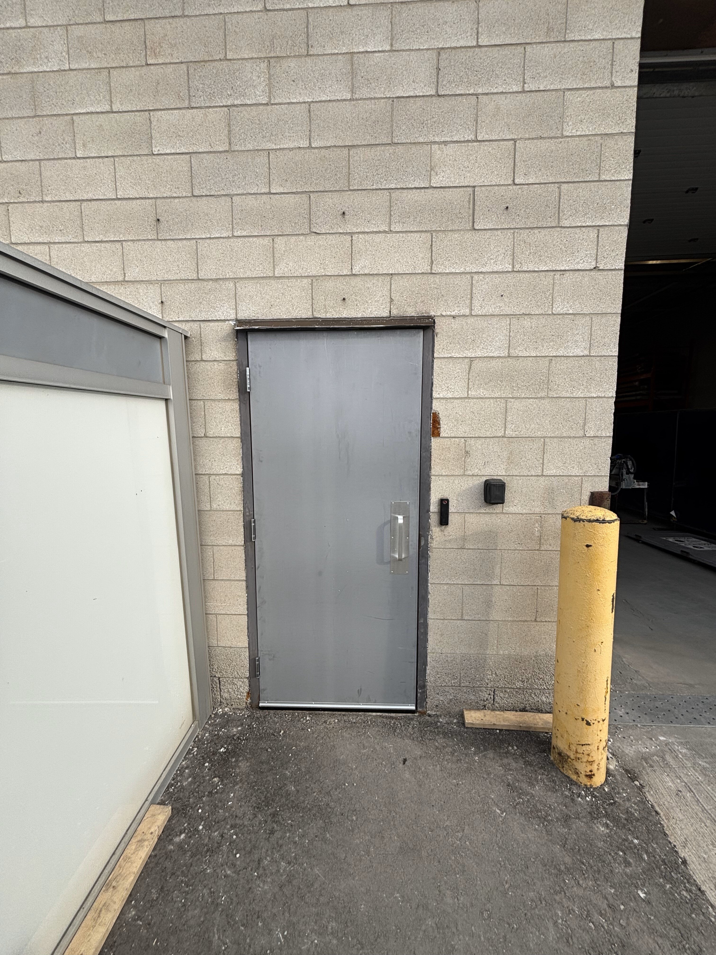 exterior new back door