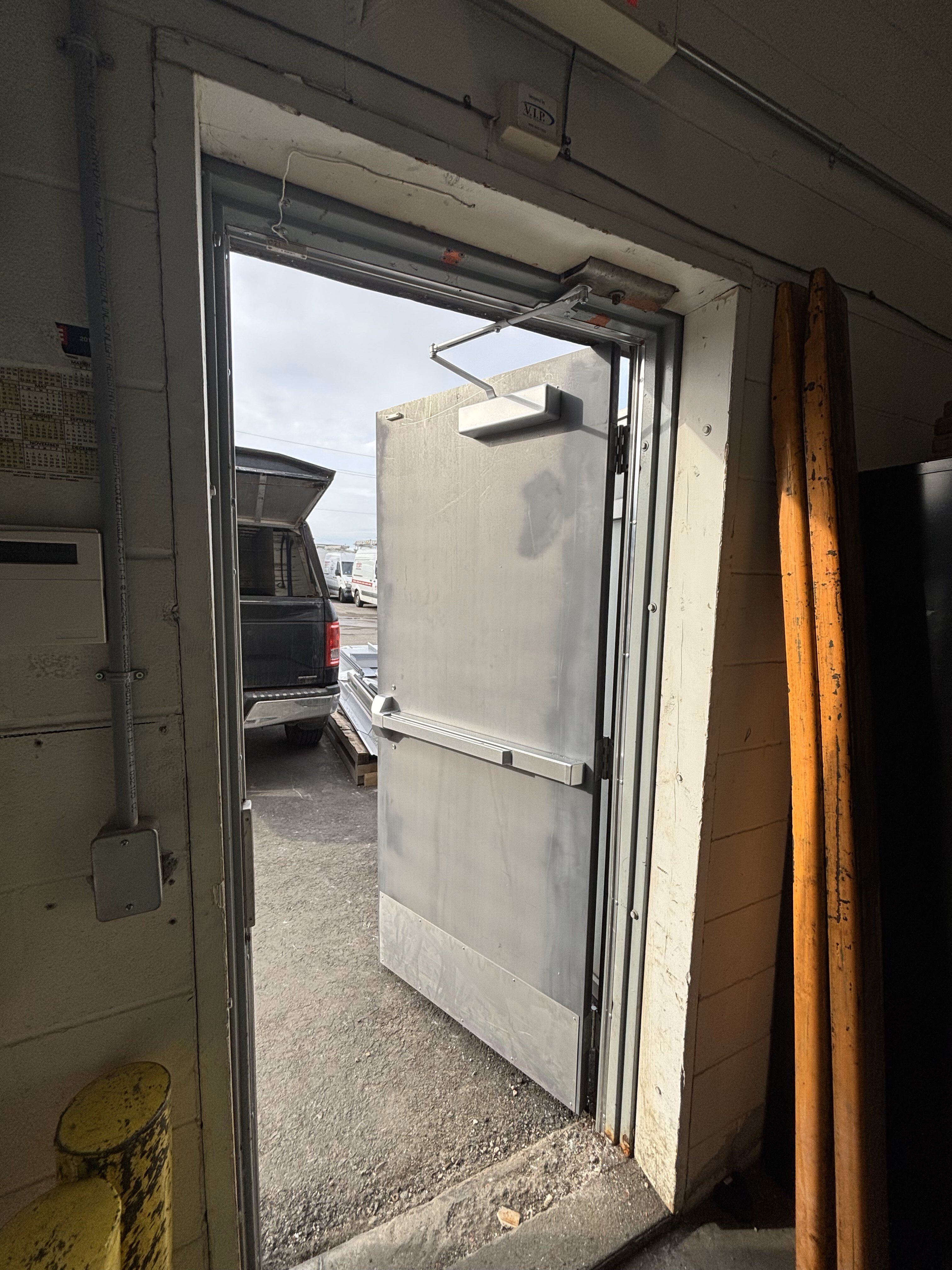 interior new back door